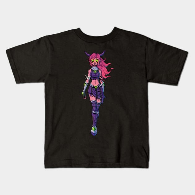 Starfire - Monster Kids T-Shirt by Maodraws